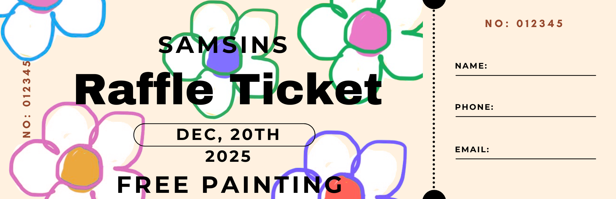 Raffle ticket